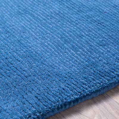 product image for Mystique Wool Dark Blue Rug Texture Image 21