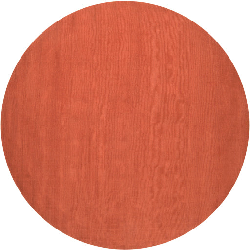 media image for Mystique Wool Burnt Orange Rug Flatshot 5 Image 290