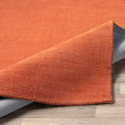 product image for Mystique Wool Burnt Orange Rug Fold Image 29