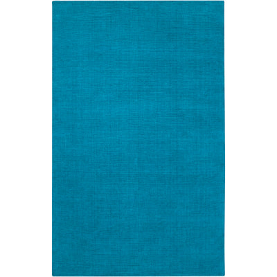 product image for Mystique Wool Bright Blue Rug Flatshot Image 86