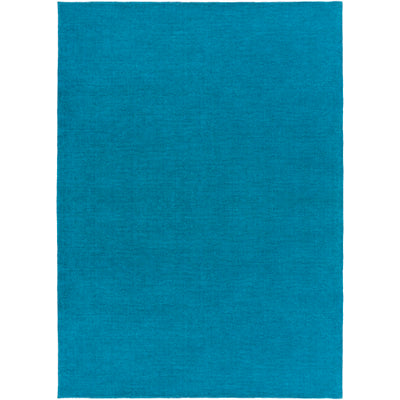 product image for Mystique Wool Bright Blue Rug Flatshot 2 Image 60