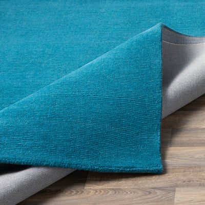 product image for Mystique Wool Bright Blue Rug Fold Image 74