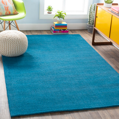 product image for Mystique Wool Bright Blue Rug Roomscene Image 42