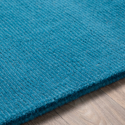 product image for Mystique Wool Bright Blue Rug Texture Image 52