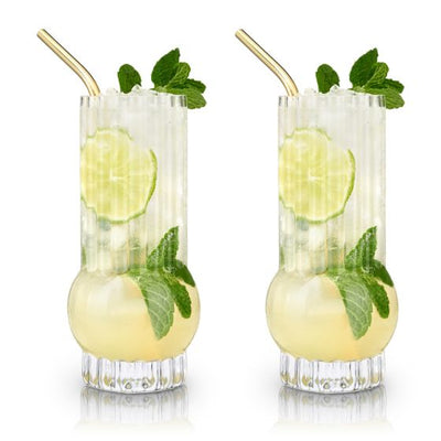 product image for deco crystal highball glasses 3 2