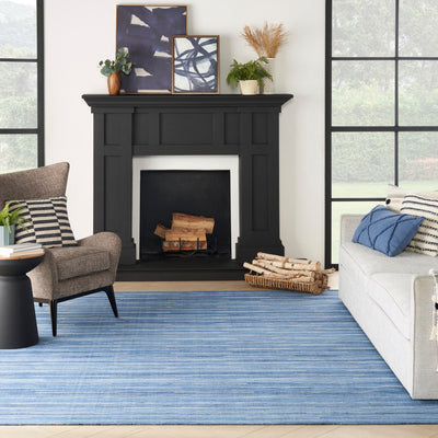 product image for Nourison Home Interweave Denim Modern Rug By Nourison Nsn 099446113153 8 45