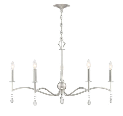 product image for Vivienne Statement 4 Light Chandelier By Lumanity 2 99