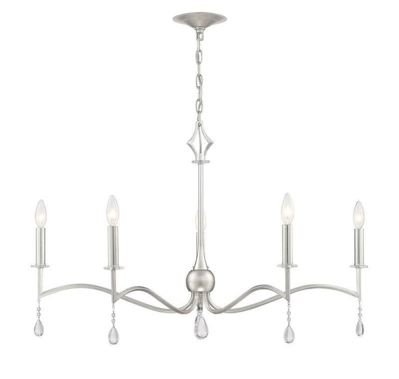 media image for Vivienne Statement 4 Light Chandelier By Lumanity 2 245