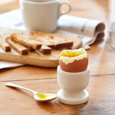product image for egg cup in white marble design by sir madam 2 79
