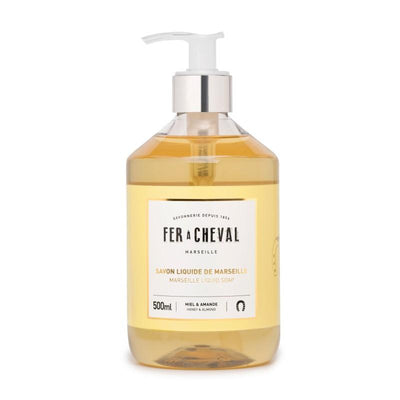 product image of fer a cheval marseille liquid soap honey almond 1 52