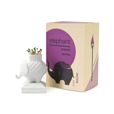 product image for Elephant Porcelain Match Strike 60