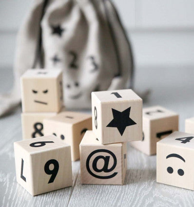 media image for Math Blocks in Black 215