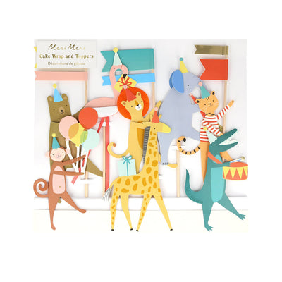product image for animal parade partyware by meri meri mm 267376 16 36