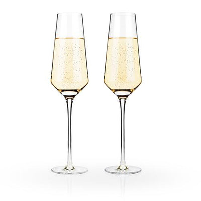 product image for angled crystal champagne flutes 2 70