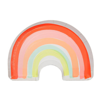 product image for neon rainbow partyware by meri meri mm 174772 3 45