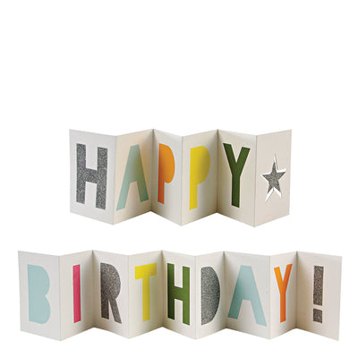 product image for birthday banner card by meri meri mm 123778 2 99