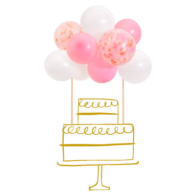 product image for balloon cake topper kit by meri meri mm 203483 4 98