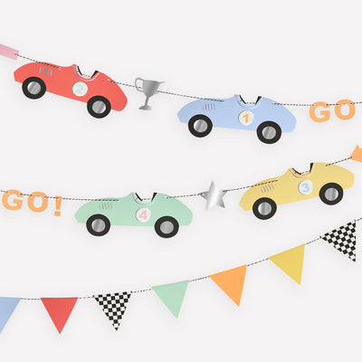 product image for race car partyware by meri meri mm 267736 13 45