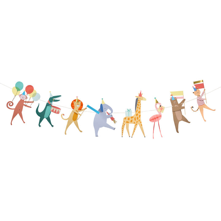 media image for animal parade partyware by meri meri mm 267376 17 274