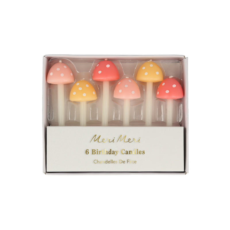 media image for mushroom birthday candles by meri meri mm 267466 1 296