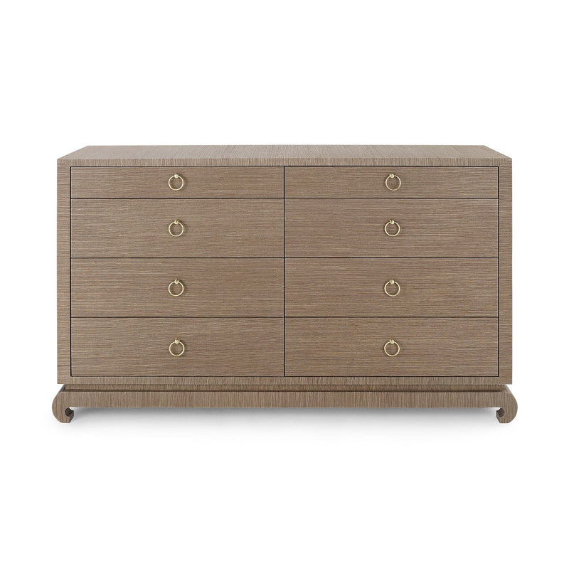 media image for Ming Extra Large 8-Drawer Dresser in Various Colors 29