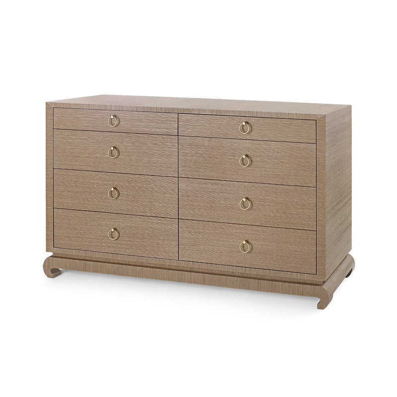media image for Ming Extra Large 8-Drawer Dresser in Various Colors 257