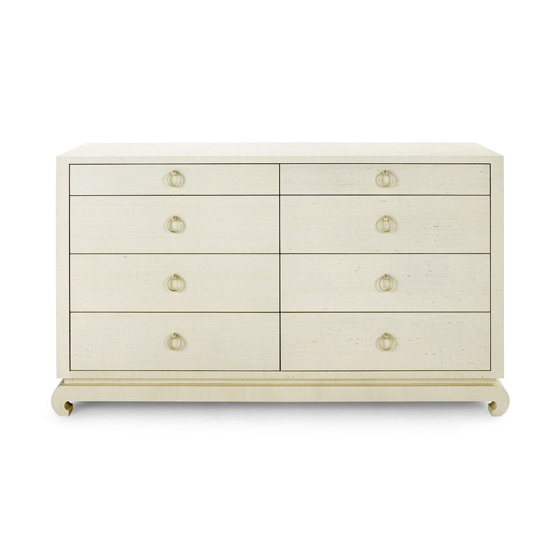 media image for Ming Extra Large 8-Drawer Dresser in Various Colors 264