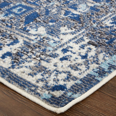 product image for Bellini Ornamental Blue/Rust/Gray Rug 4 19
