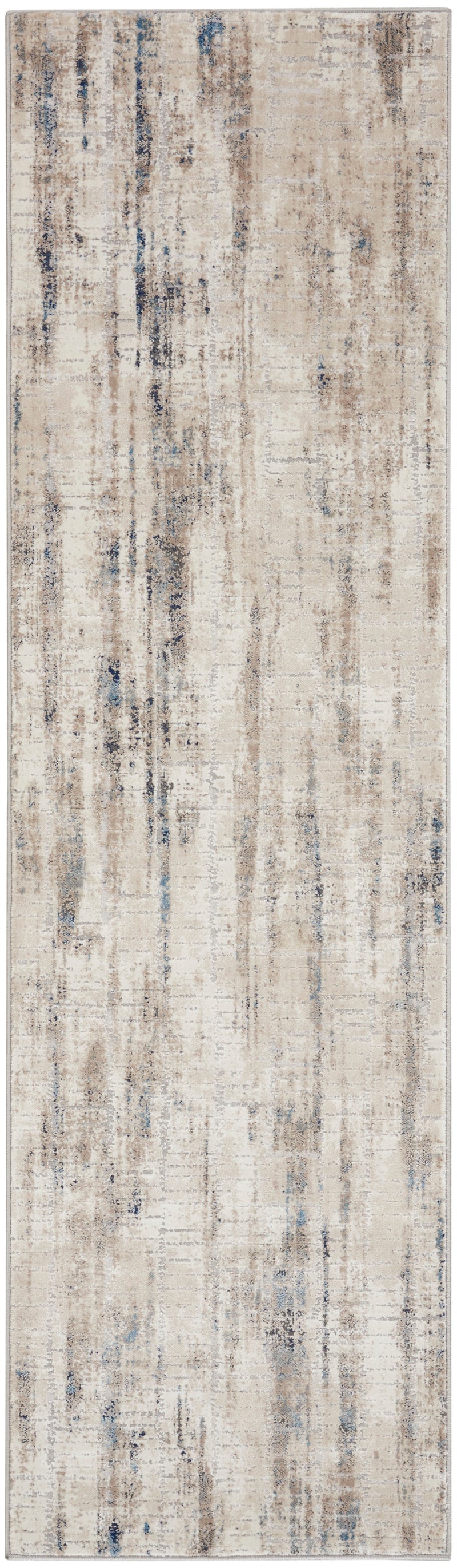 media image for ck022 infinity ivory grey blue rug by nourison 99446079107 redo 6 257