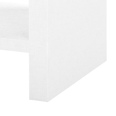 product image for Morgan Grasscloth 1-Drawer Side Table by Bungalow 5 47