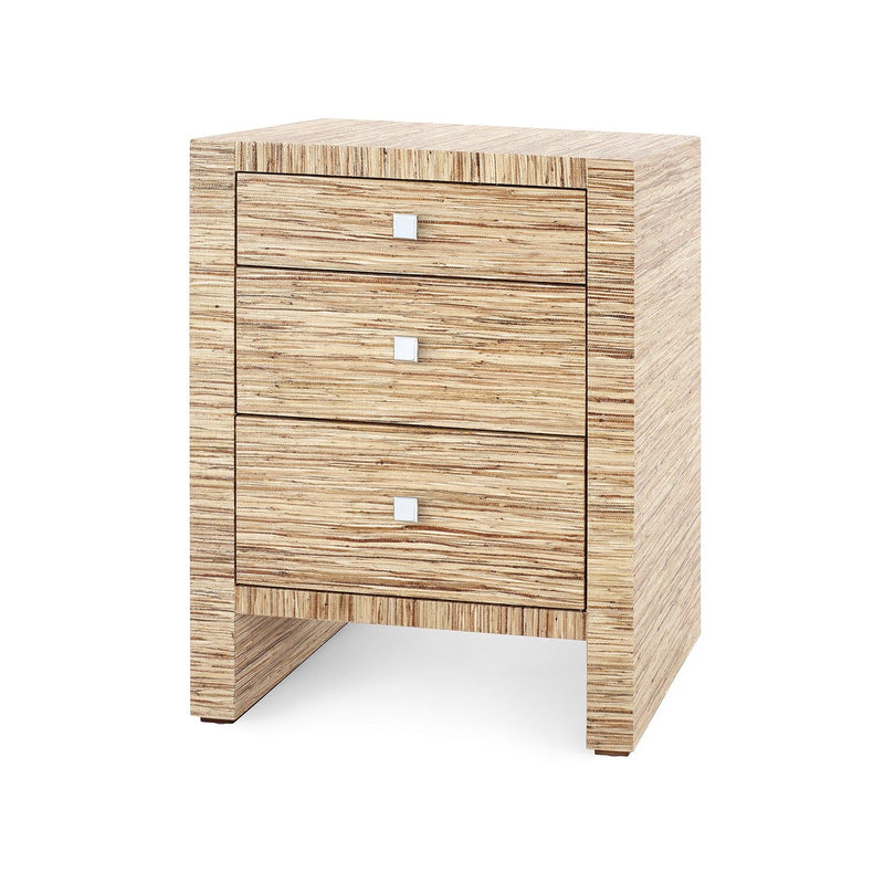 media image for Morgan Papyrus 3-Drawer Side Table by Bungalow 5 297