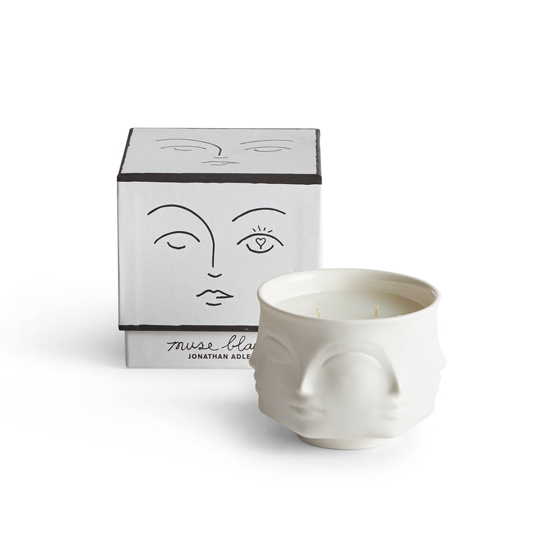 media image for Muse Blanc Ceramic Candle 22