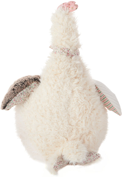 product image for Plush Lines Handcrafted Rooster Kids Ivory Plush Animal 55