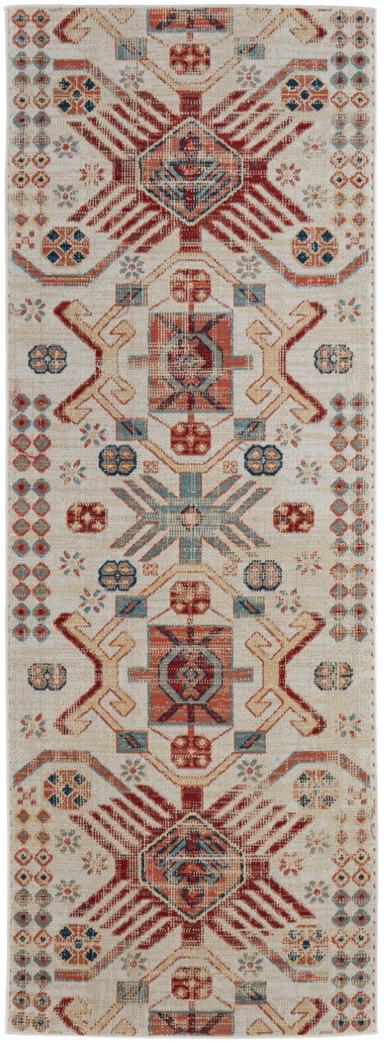 media image for kezia power loomed distressed ochre red vanilla beige rug news by bd fine nolr39c9redivyc16 6 269