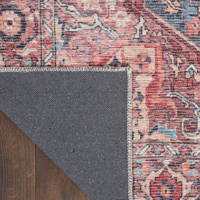 media image for Nicole Curtis Machine Washable Series Multicolor Vintage Rug By Nicole Curtis Nsn 099446164605 2 258