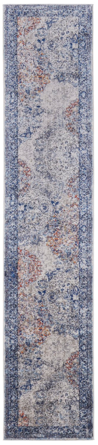 product image for bellini ornamental blue rust gray rug news by bd fine i78r39cqblumlte76 6 36