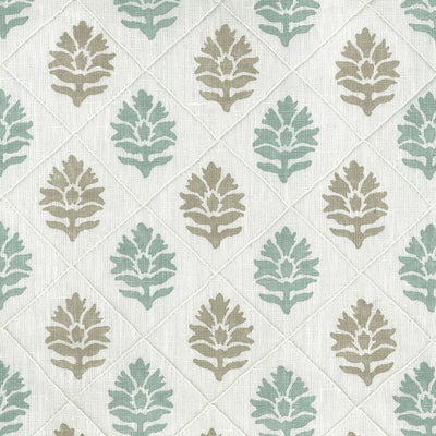 product image for Les Rêves Camille Aqua/Beige Fabric 91