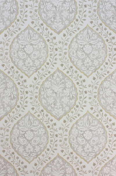 product image of Marguerite Wallpaper in grey from the Les Reves Collection by Nina Campbell 599