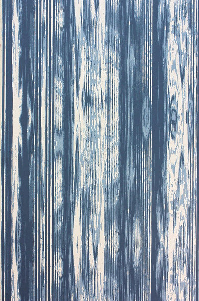 product image of Pampelonne Wallpaper in blue from the Les Reves Collection by Nina Campbell 548