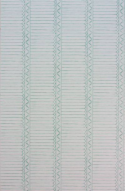 product image for Dômiers Wallpaper in turquoise and gray from the Les Reves Collection by 22