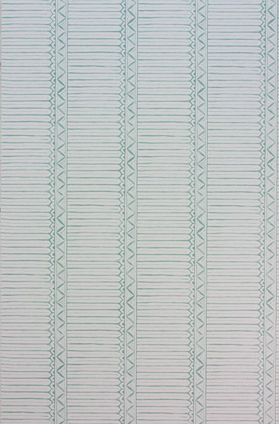 product image of Dômiers Wallpaper in turquoise and gray from the Les Reves Collection by 57