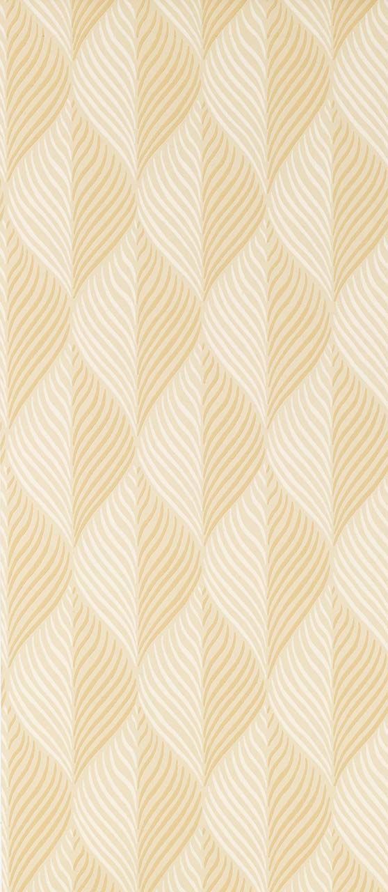 media image for Bonnelles Wallpaper in beige from the Les Indiennes Collection by Nina Campbell 288