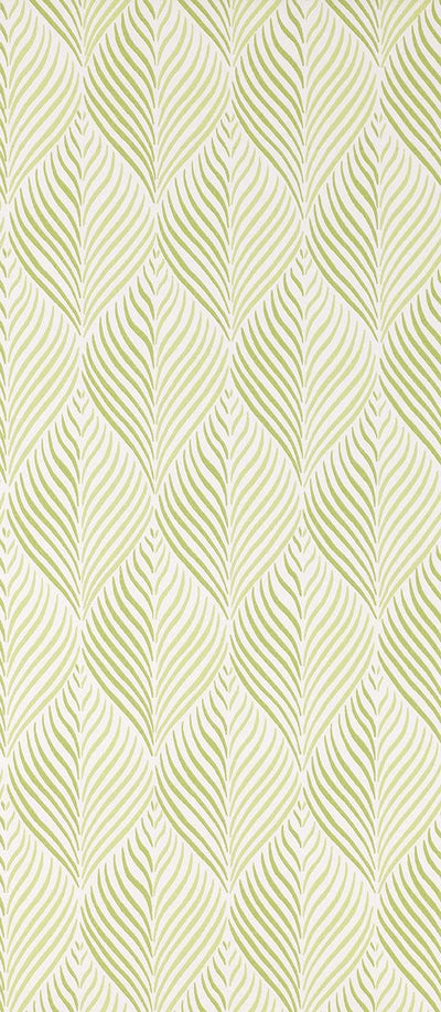 product image for Bonnelles Wallpaper in green from the Les Indiennes Collection by Nina Campbell 56