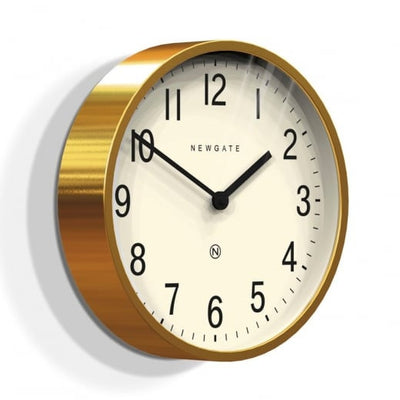 product image of master edwards wall clock in radial copper design by newgate 1 550