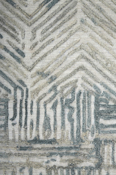 product image for huntley handwoven abstract green light gray rug news by bd fine elsr6891grn000c50 7 34