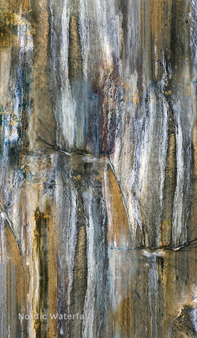 product image for nordic waterfall led wallpaper by meystyle 5 17