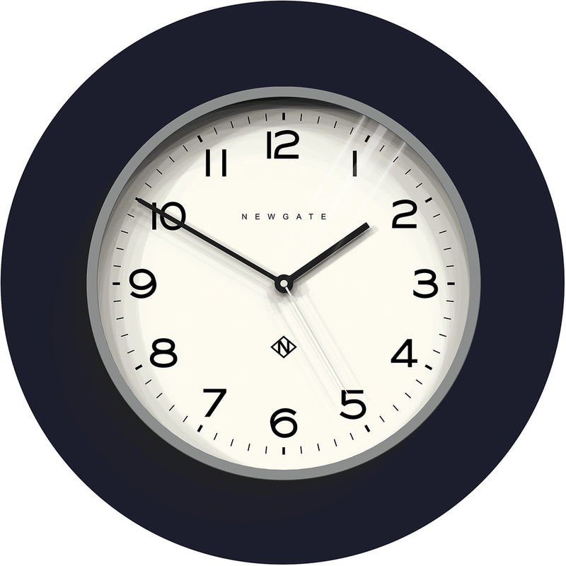 media image for Number Three Echo Clock in Posh Grey design by Newgate 293