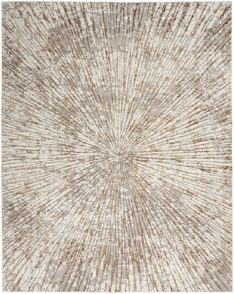 media image for metallic grey mocha rug by nourison 99446852892 redo 1 283