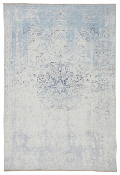 product image of boh07 contessa medallion blue white area rug design by jaipur 1 516