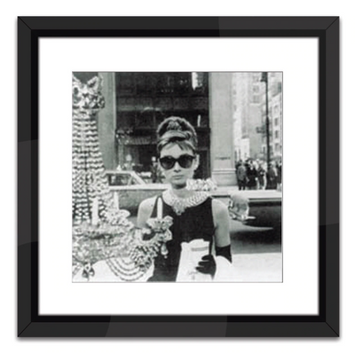 product image of shopping at tiffanys in black and white print 1 1 586